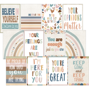 Teacher Created Everyone is Welcome Small Poster Pack (TCR 7146)