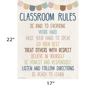 Teacher Created Everyone is Welcome Classroom Rules (TCR 7149)