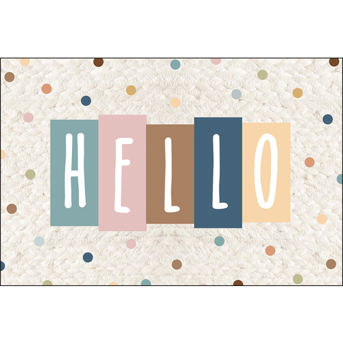 Teacher Created Everyone is Welcome Hello Postcards (TCR 7151)
