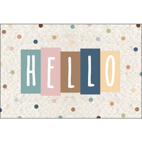 Teacher Created Everyone is Welcome Hello Postcards (TCR 7151)