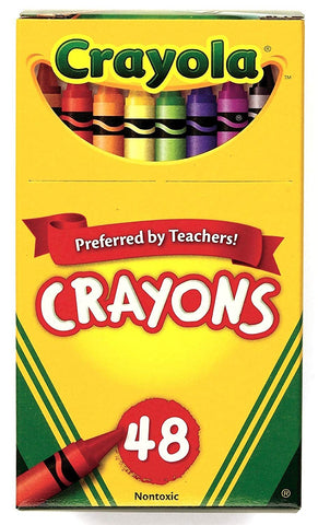 Crayola Crayons Assorted Colors 48 Count (52-0048)