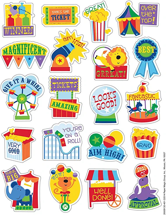 Eureka Popcorn Scented Classroom Stickers (EU  650913)