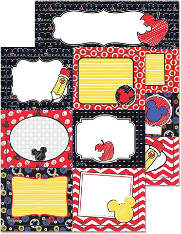Eureka Mickey Color Pop! Label Stickers, Pack of 56 (EU 656146)