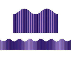 Pacon Decorative Bordette Border, Metallic Purple, 2 1/4" x 25' (P0037870)