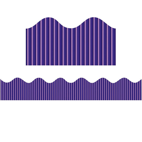 Pacon Decorative Bordette Border, Metallic Purple, 2 1/4" x 25' (P0037870)