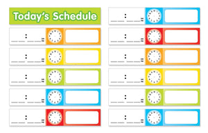 Scholastic Teacher's Friend Schedule Cards, Multiple Colors (TF5405)