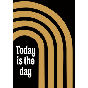 Teacher Created Today is the Day Positive Poster, 13⅜" x 19" (TCR 7398)