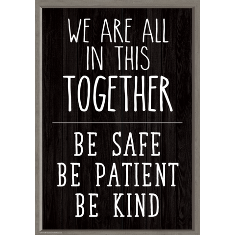 Teacher Created Resources We Are All in This Together Positive Poster (TCR 7512)