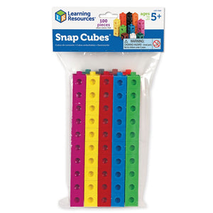 Learning Resources Snap Cubes, Set of 100 (LER7584)