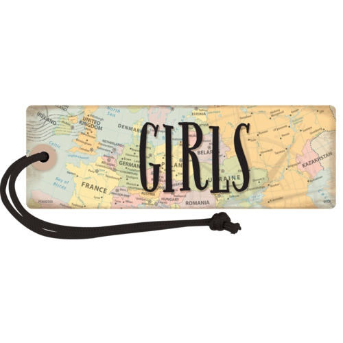 Teacher Created Resources Travel the Map Magnetic Girls Pass (77477)