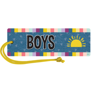 Teacher Created Oh Happy Day Magnetic Boys Pass (TCR 77519)