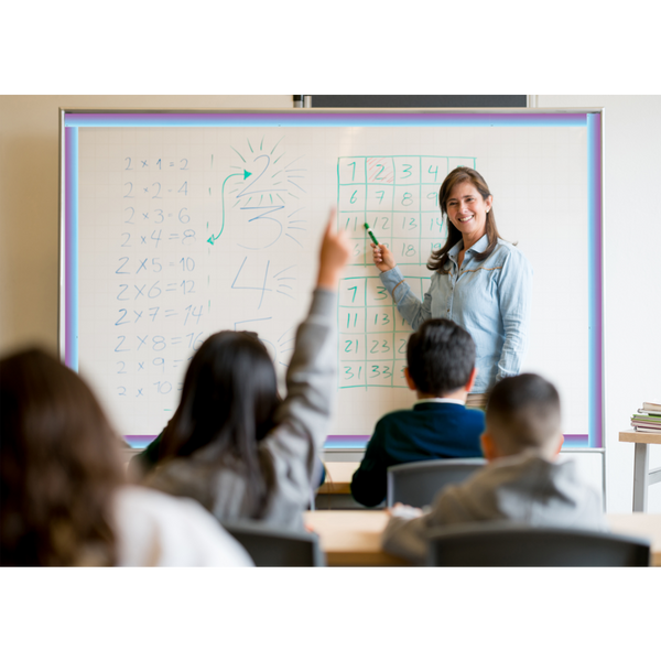 Teacher Created Purple and Blue Color Wash Magnetic Border (TCR 77521)