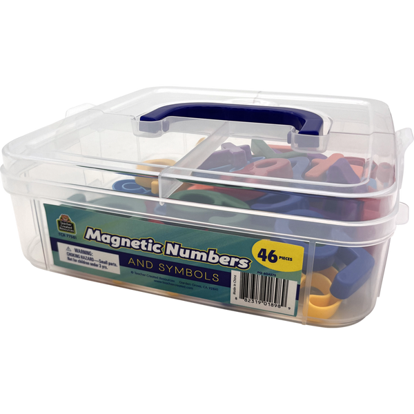 Teacher Created Magnetic Numbers and Symbols, 46 Pieces (TCR 77581)