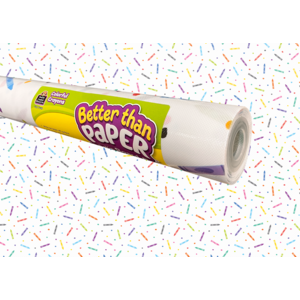 Teacher Created Colorful Crayons Better Than Paper Bulletin Board Roll, 4' x 12' (TCR 77901)