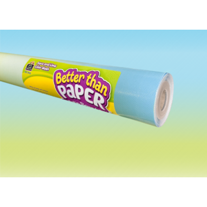 Teacher Created Aqua and Lime Color Wash Better Than Paper Bulletin Board Roll, 4' x 12' (TCR 77903)