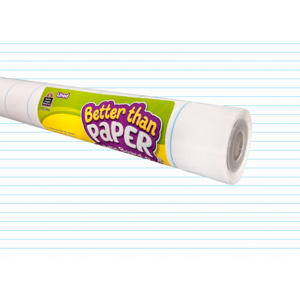 Teacher Created Lined Better Than Paper Bulletin Board Roll, 4' x 12' (TCR 77910)