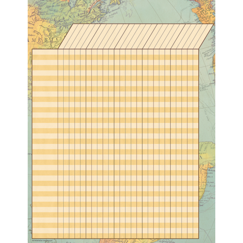 Teacher Created Travel the Map Incentive Chart (TCR 7964)