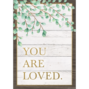 Teacher Created Resources You Are Loved Positive Poster 13" x 17"  (TCR7976)
