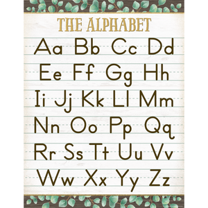 Teacher Created Resources Eucalyptus The Alphabet Chart (TCR7983)