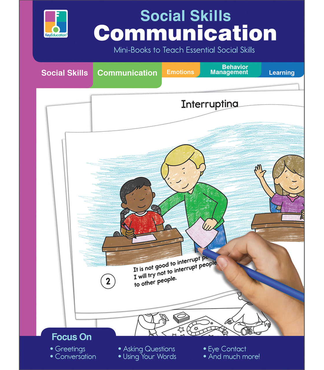 Carson Dellosa Communication Resource Book Grade PK-2 Paperback (CD 804113)