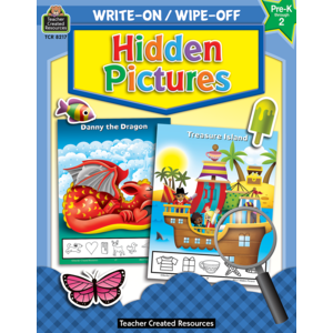 Teacher Created Write-On/Wipe-Off Book: Hidden Pictures (TCR 8217)