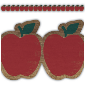Teacher Created Resources Home Sweet Classroom Apples Die Cut Border Trim (8458)