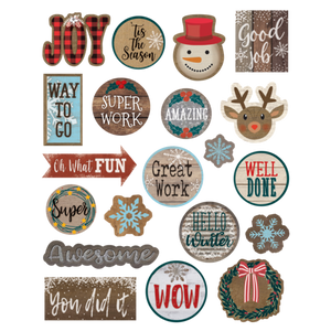 Teacher Created Resources Home Sweet Classroom Winter Stickers (TCR 8461)