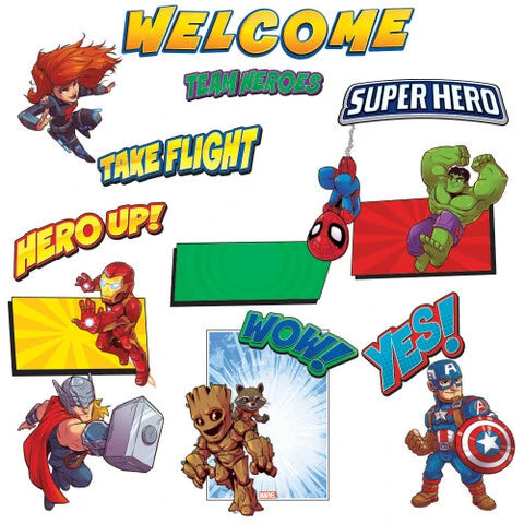 Eureka Marvel™ Super Hero Adventure - Welcome Bulletin Board Set (EU 847042)