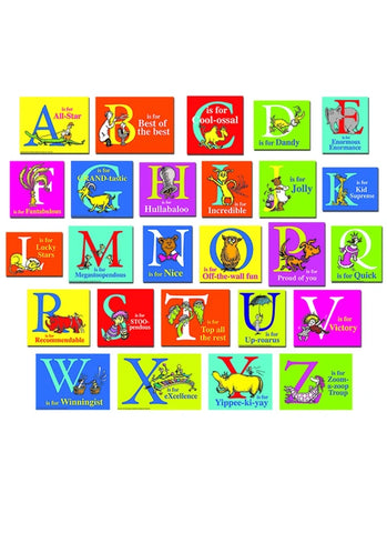 Eureka Dr. Seuss™ Encouraging & Positive ABC Mini Bulletin Board Set (EU 847103)