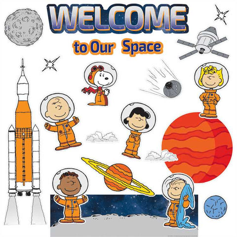 Eureka Peanuts® NASA Welcome to Our Space Mini Bulletin Board Set (EU 847161)