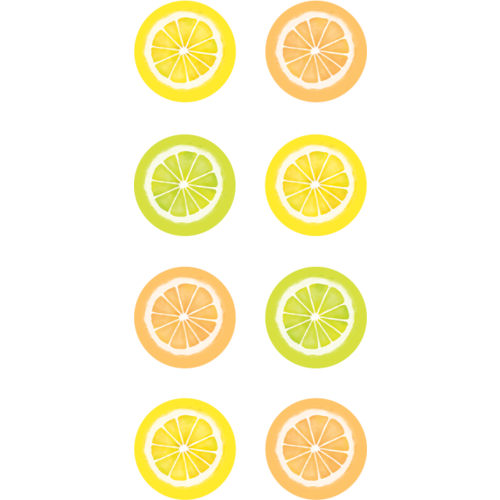 Teacher Created Lemon Zest Mini Stickers (TCR 8485)