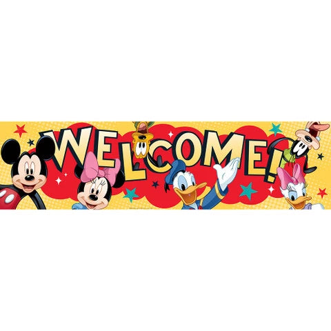 Eureka Mickey® Welcome Classroom Banner (EU 849002)