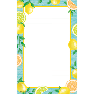 Teacher Created Lemon Zest Notepad (TCR8493)