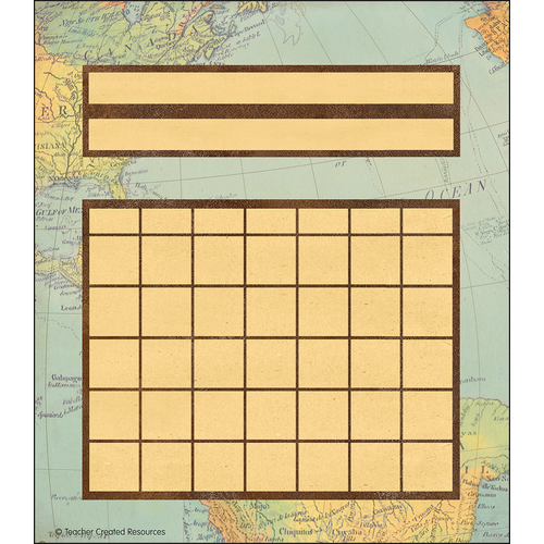 Teacher Created Travel the Map Incentive Charts (TCR 8564)