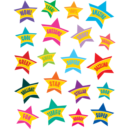 Teacher Created Resources Star Rewards Stickers (TCR8586)