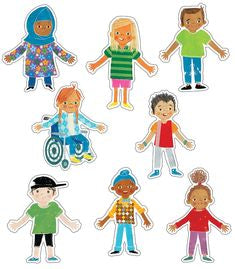 Carson Dellosa All Are Welcome Kids Cut-Outs 36 Pack (CD 120625)
