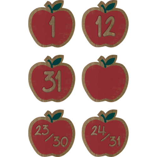Teacher Created Resources Home Sweet Classroom Apples Calendar Days (TCR8701)