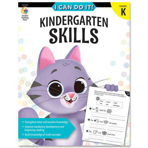 Creative Teaching, I Can Do It! Kindergarten Skills (CTP 8725)