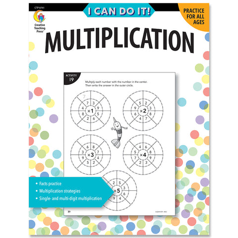Creative Teaching, I Can Do It! Multiplication (CTP 8741)