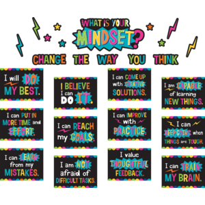 Teacher Created What is Your Mindset? Bulletin Board Display Set (TCR8882)