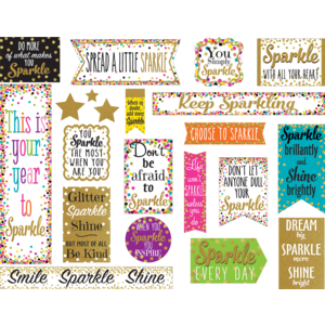 Teacher Created Confetti Sparkle and Shine Mini Bulletin Board (TCR 8962)