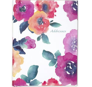 Mead Floral Telephone Address Book 5.5" x 8.5" (5016-400)