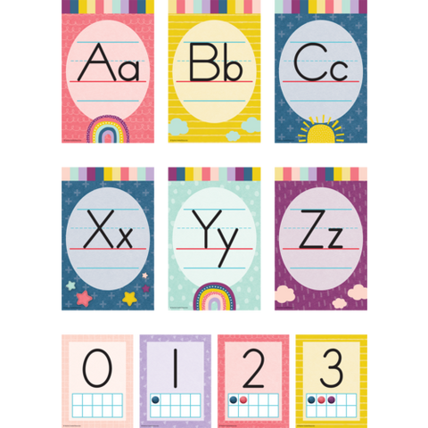 Teacher Created Resources Oh Happy Day Alphabet Bulletin Board (TCR9020)