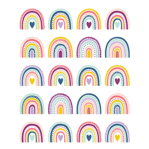 Teacher Created Resources Oh Happy Day Rainbows Stickers (TCR 9053)