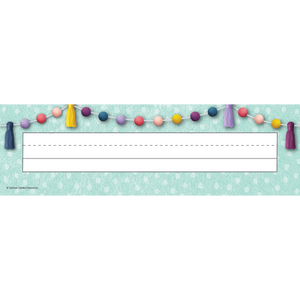Teacher Created Resources Oh Happy Day Flat Name Plates (TCR9058)