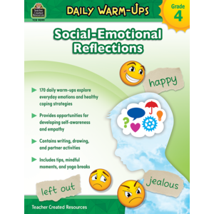 Teacher Created Daily Warm-Ups: Social-Emotional Reflections Grade 4 (TCR9099)