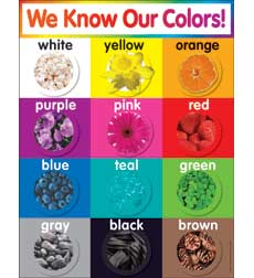 Scholastic Colors Chart (519639)