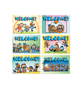 Scholastic Dog Man Welcome Postcards (862618)
