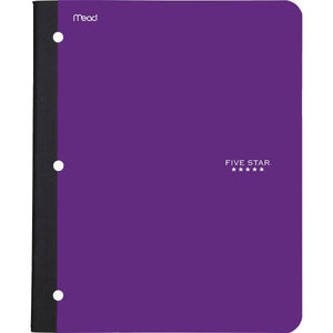 Five Star 1-Subject Wireless Notebook, College Ruled, 80 Sheets, 11” x 8 1/2” (73766)
