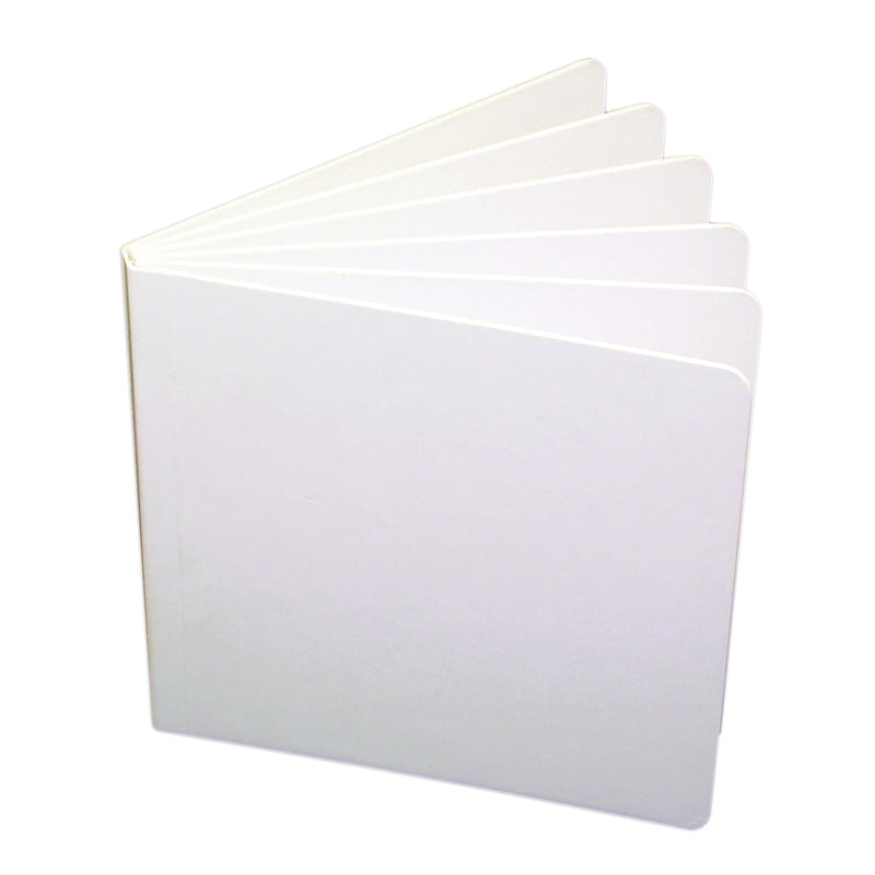 Ashley White Hardcover Blank Book, 11" x 8-1/2" (ASH 10705)